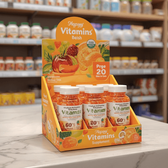 custom counter display box