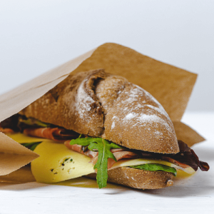 cetak kantong makanan sandwich